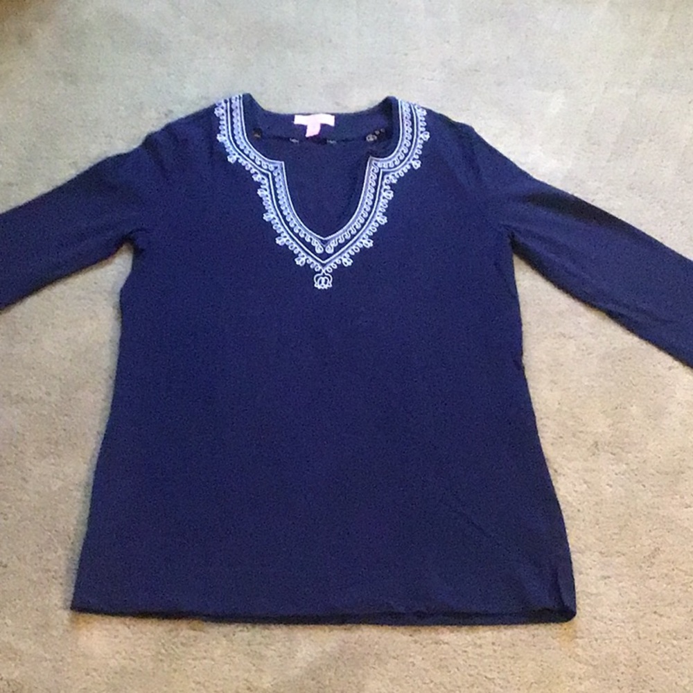 LILLY Pulitzer embroidered Tunic